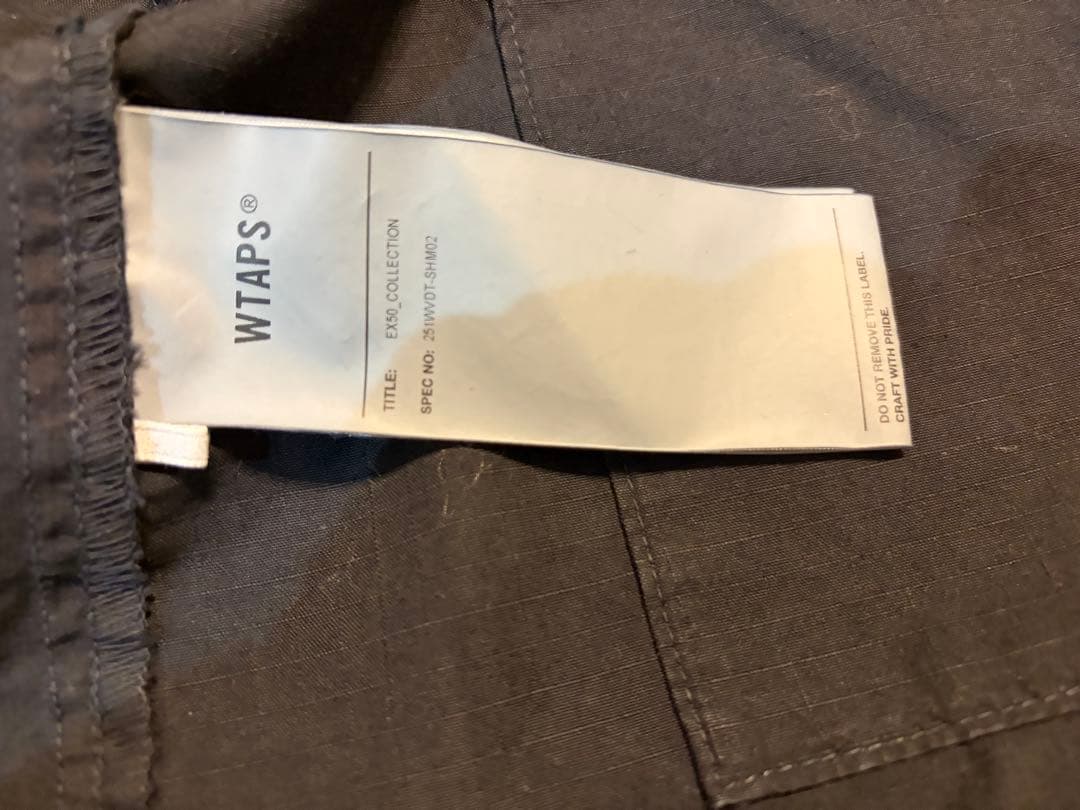 WTAPS JMOD 02 / LS / COTTON. RIPSTOPサイズ2