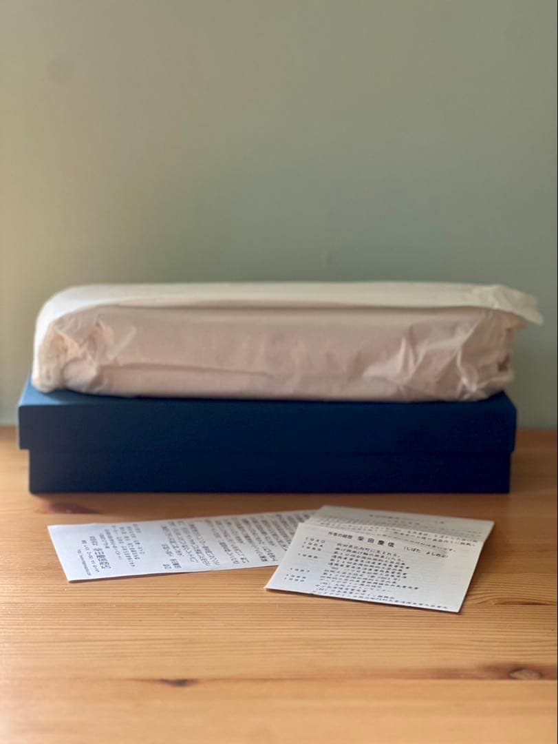 【新品未使用】柴田慶信商店　長手弁当箱　（大）秋田杉 白木　曲げわっぱ　弁当　②