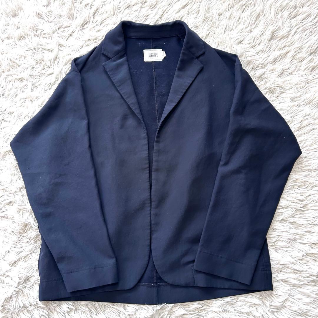 UNITED ARROWS & SONS テーラードジャケット　ネイビー　M