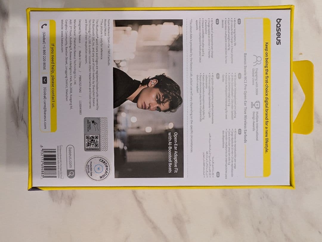 Baseus Bowie MC1 Pro ワイヤレスイヤホン