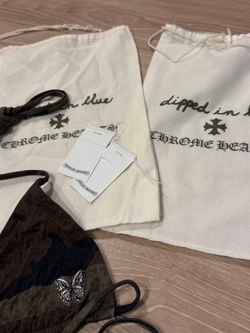 CHROME HEARTS迷彩セパレート水着xs