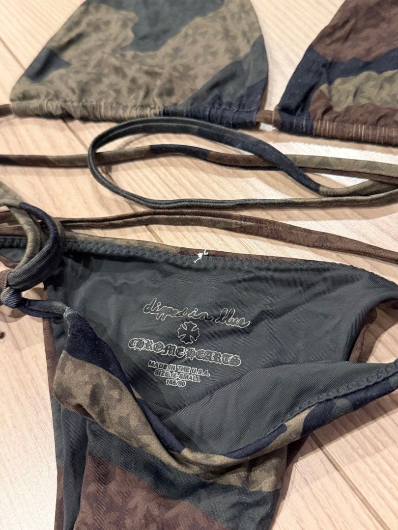 CHROME HEARTS迷彩セパレート水着xs