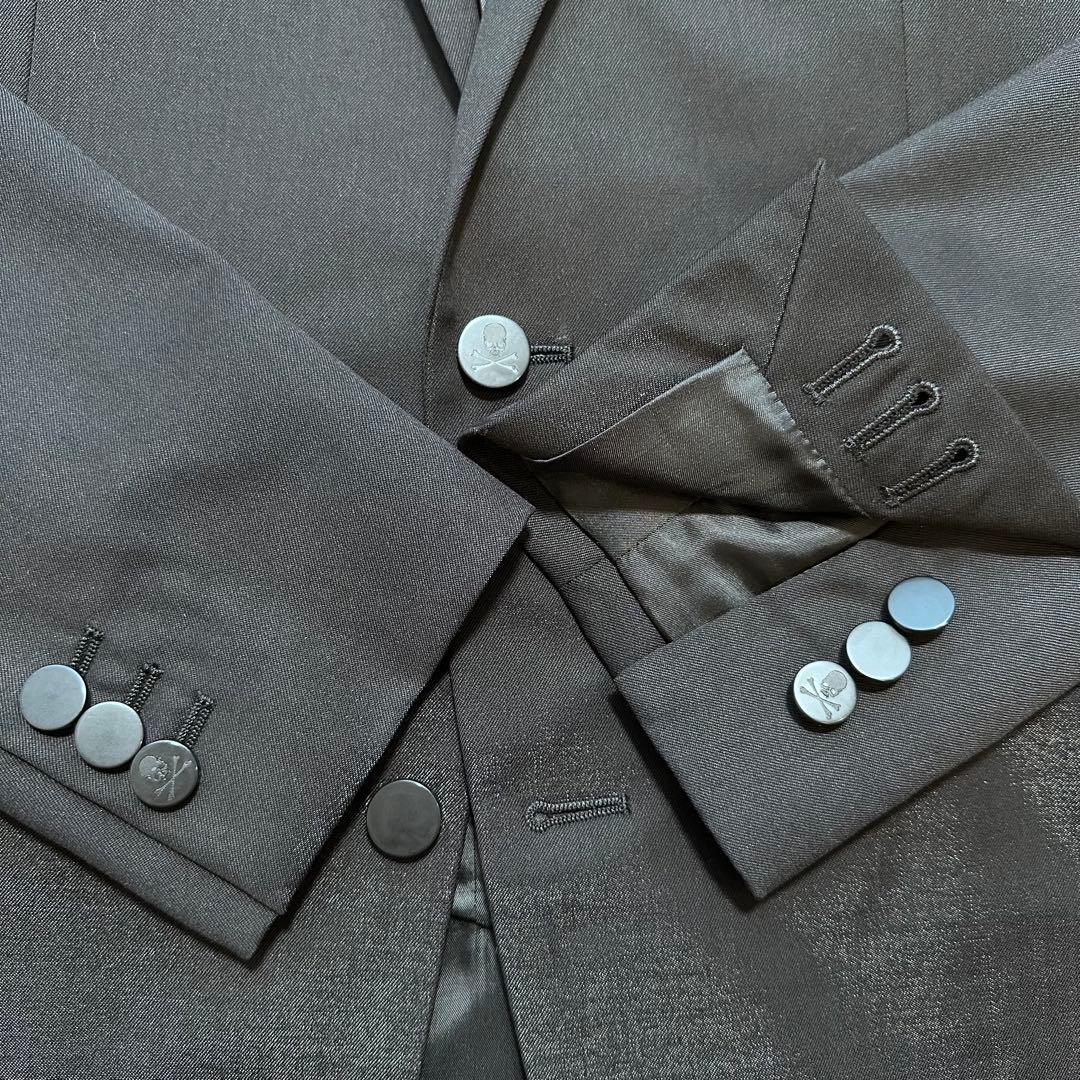 ロエン セマンティックデザイン スリーピース スカル ラインストーン 黒 A6