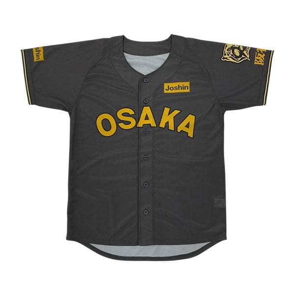 阪神タイガース　ブラックダイナマイト　ユニフォーム　OSAKA　TBDS