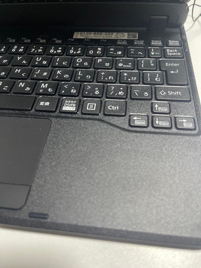 富士通 ブラック ノートPC本体