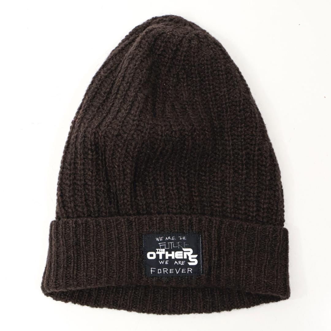 H5125P◾️ラフシモンズ　ウール　ビーニーニット帽　20,21AW