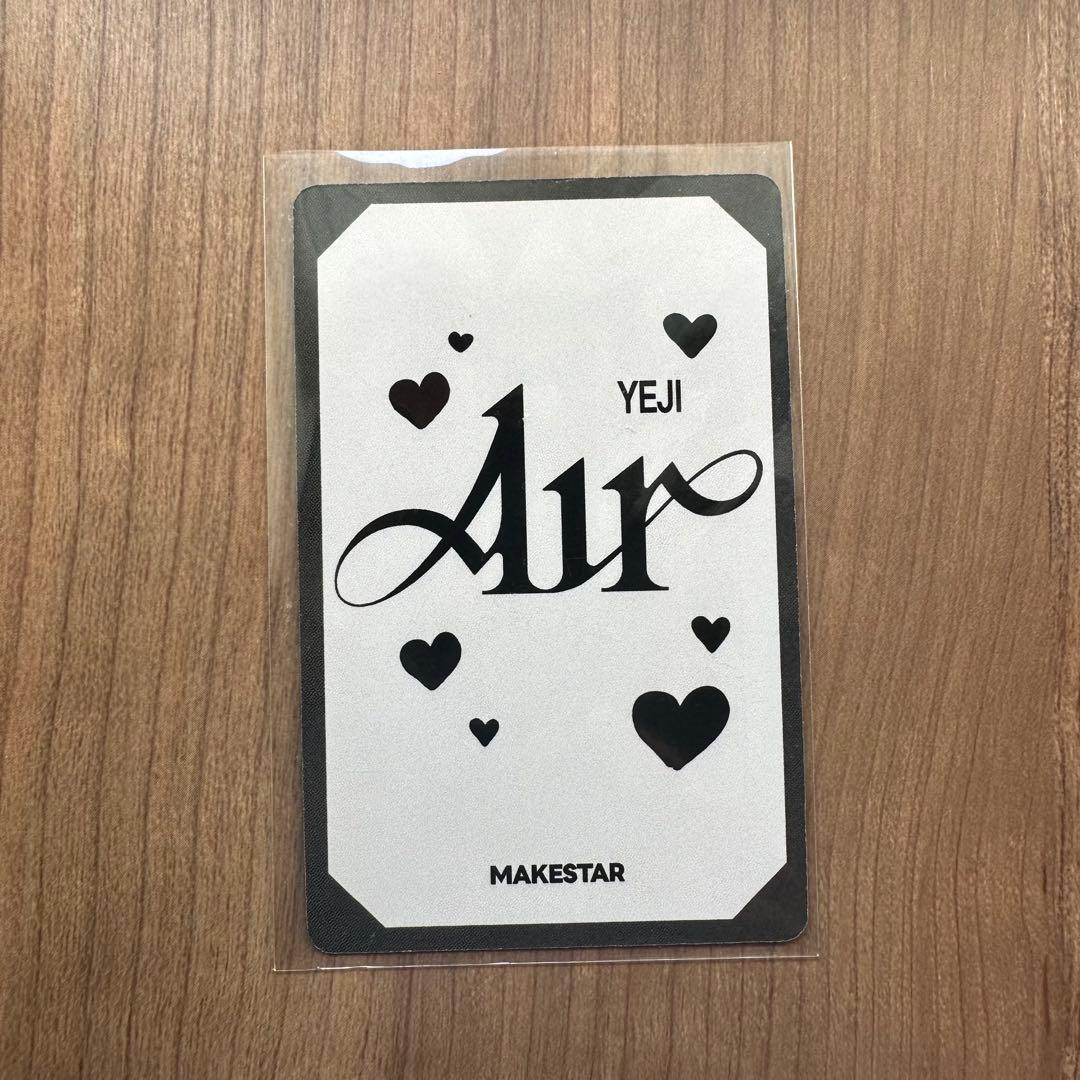 ITZY Air イェジ　お守りトレカ　当選者限定　makestar