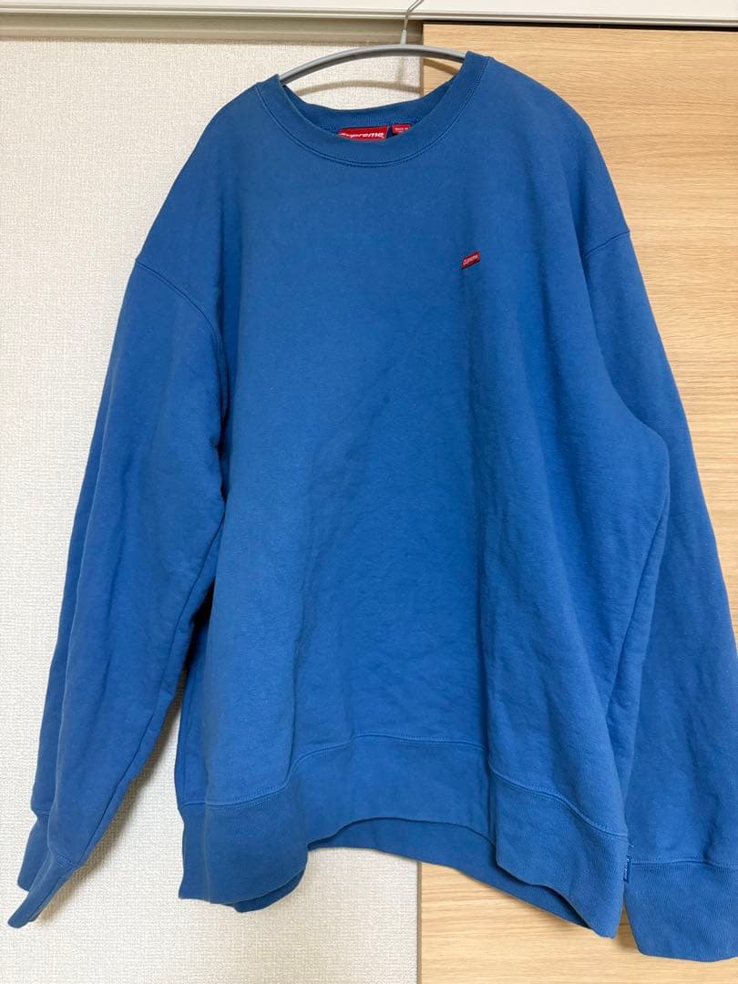【❸Mama❸】Supreme 青 スウェット　トレーナー