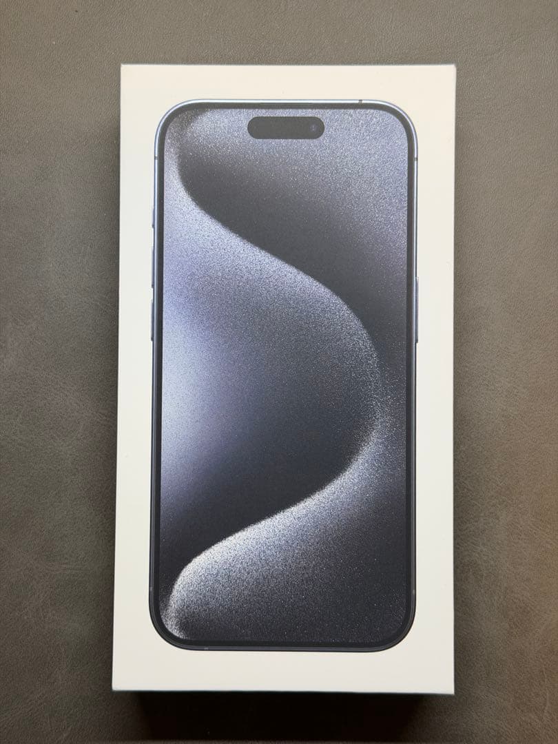 iPhone 15 Pro 128GB - ブルーチタニウム - Simフリー