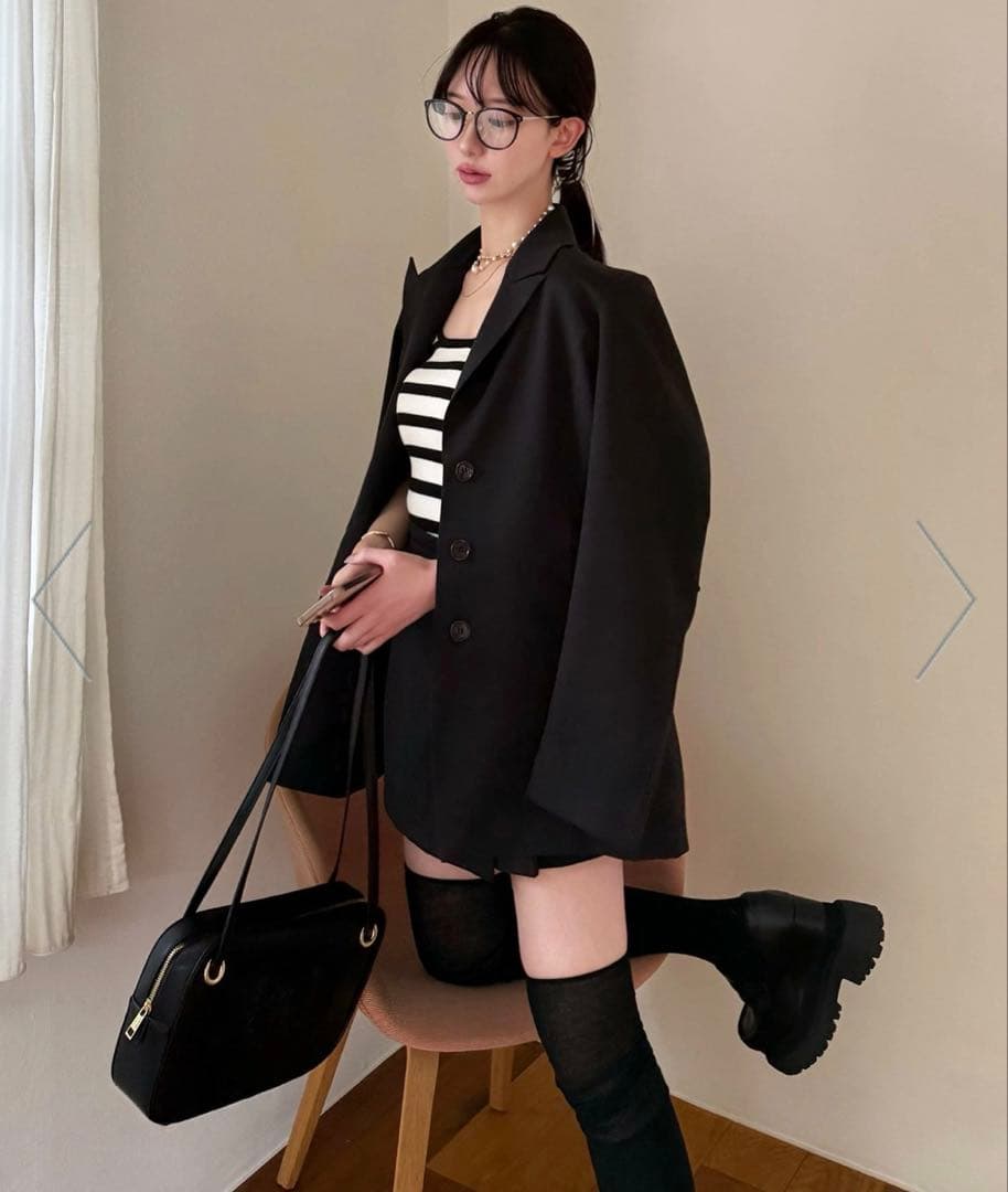 新品未使用 ロイヤルパーティー BOXY 2way ジャケット