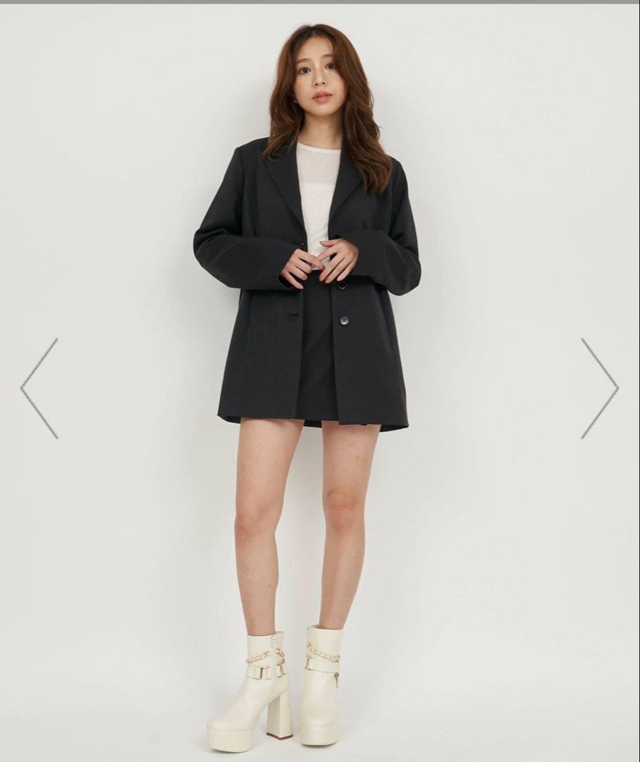 新品未使用 ロイヤルパーティー BOXY 2way ジャケット