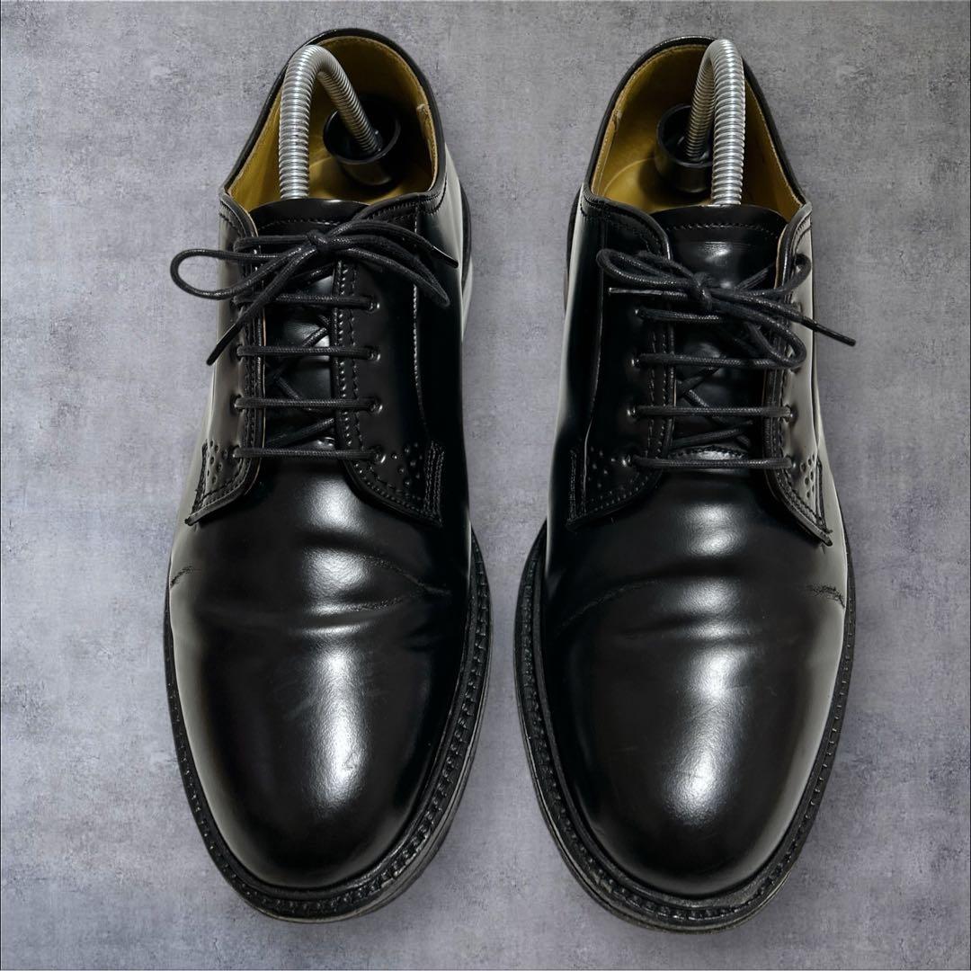 大人気✨リーガル 2112 コードバン プレーントゥ ブラック　ビジネスシューズ