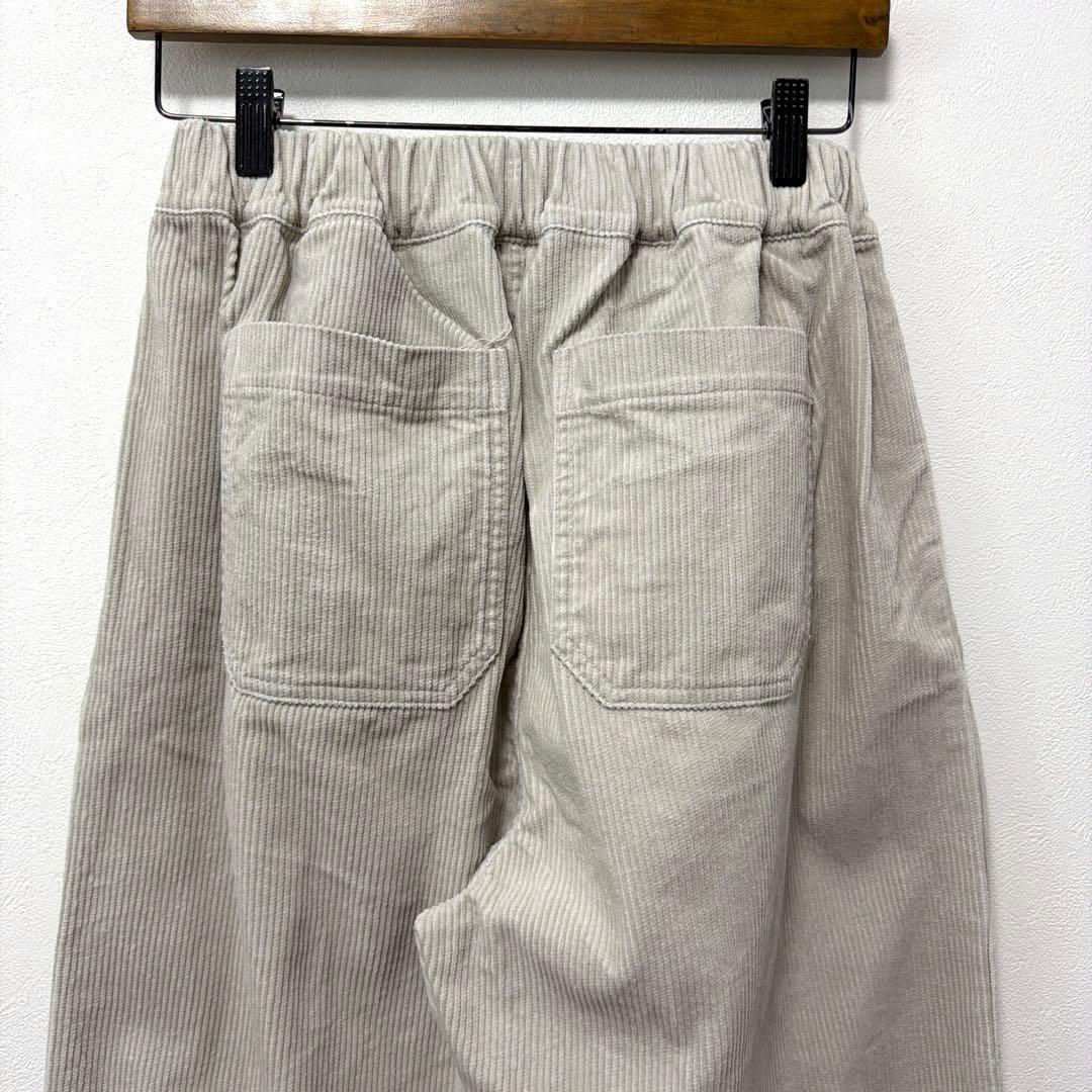 NARU FACTORY 8Wコーデュロイぽっこんパンツ　日本製