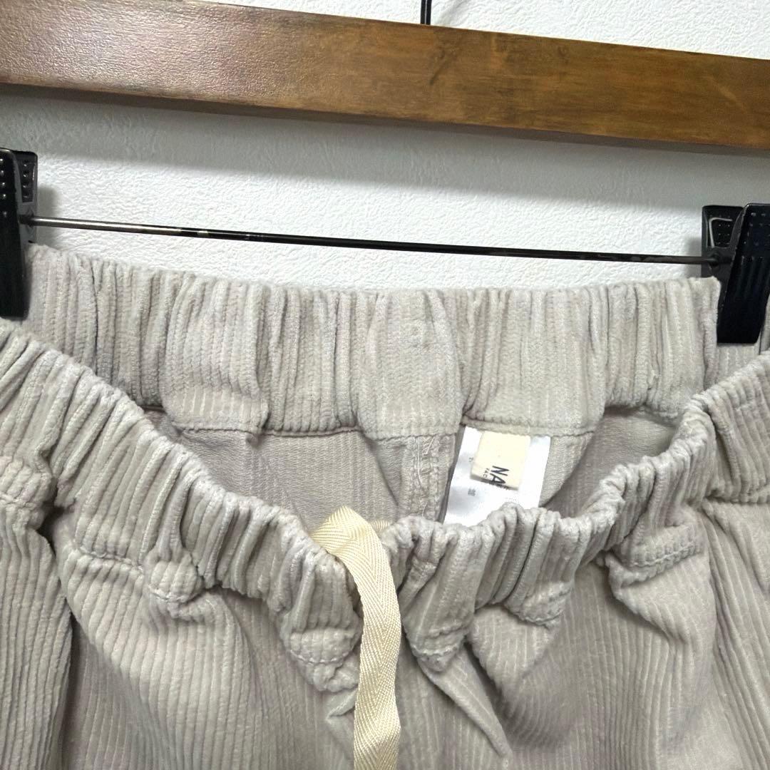 NARU FACTORY 8Wコーデュロイぽっこんパンツ　日本製