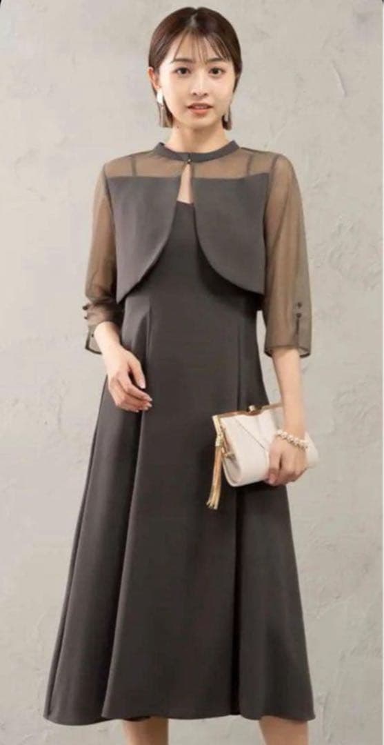 14★新品タグ付き★Ba•Dre ショートジャケット&キャミワンピセット