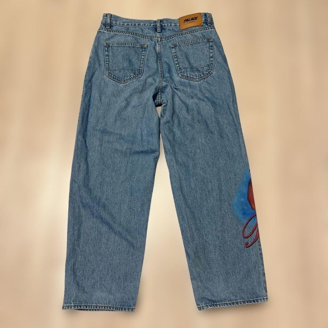 PALACE ウサギプリント デニムパンツ 30