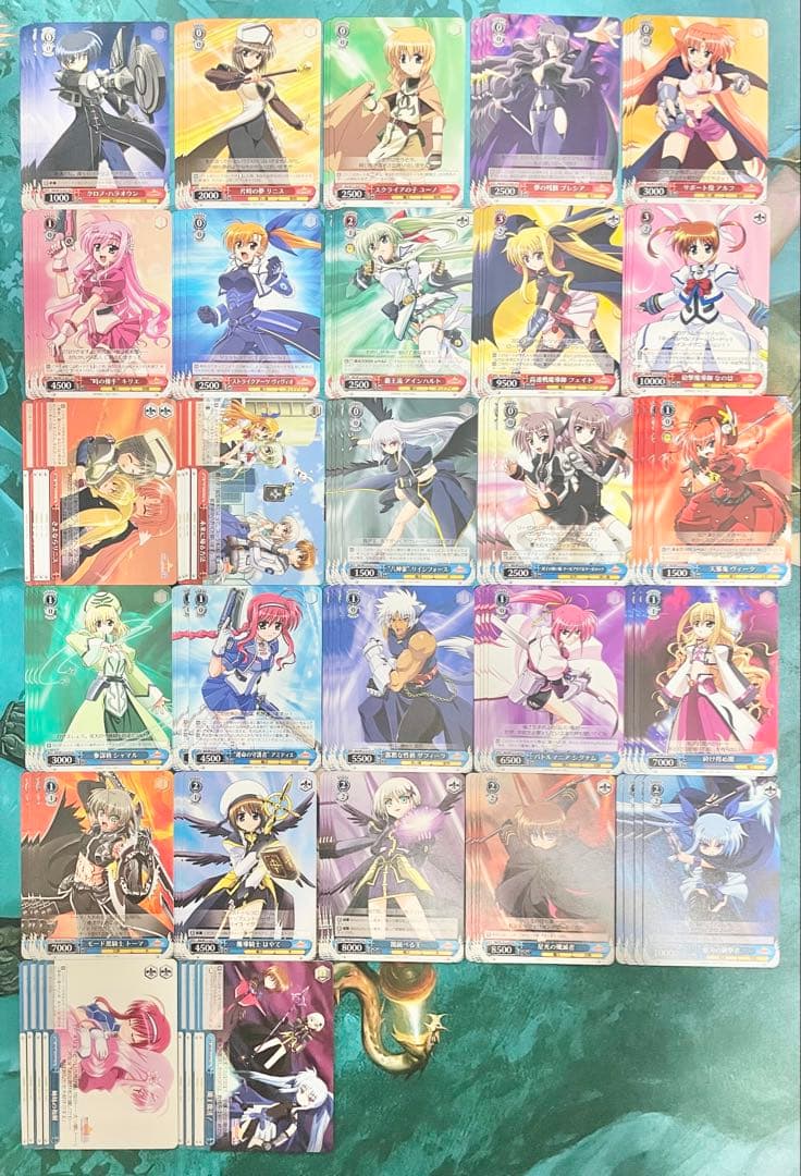 ヴァイスシュヴァルツ リリカルなのは 過去弾 各種4コン オマケ付き