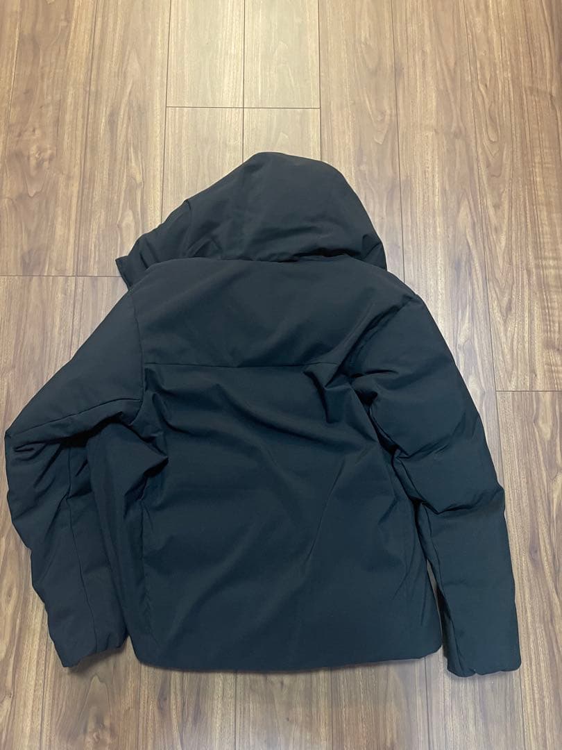 小松マテーレ リサイクル シャンブレー フード ダウンジャケット-700FP撥水