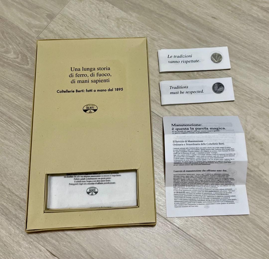【新品未使用】Coltellerie Berti 折りたたみナイフ