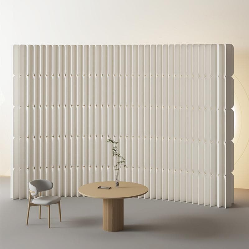 パーテーション間仕切り高さ2.2ｍ長さ4ｍ-5ｍ組立不要目隠し折りたたみ軽量