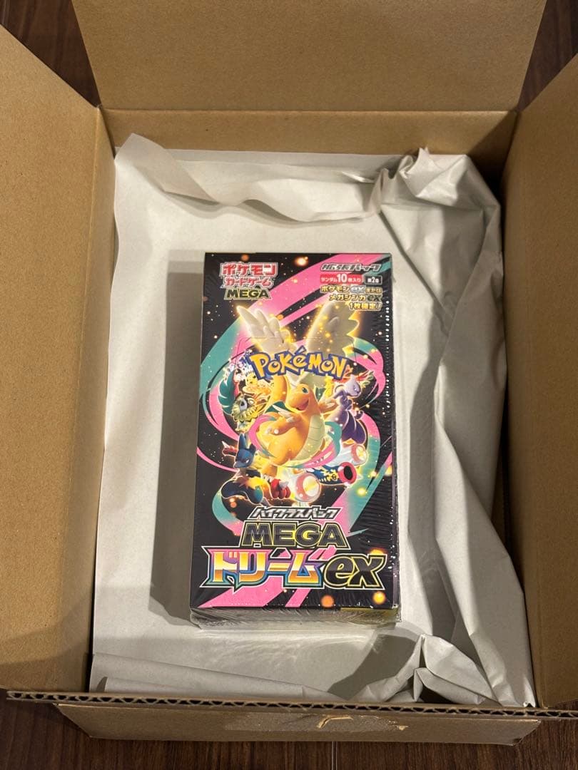 ポケモンカード ハイクラスパックMEGAドリームex 1BOX シュリンク付
