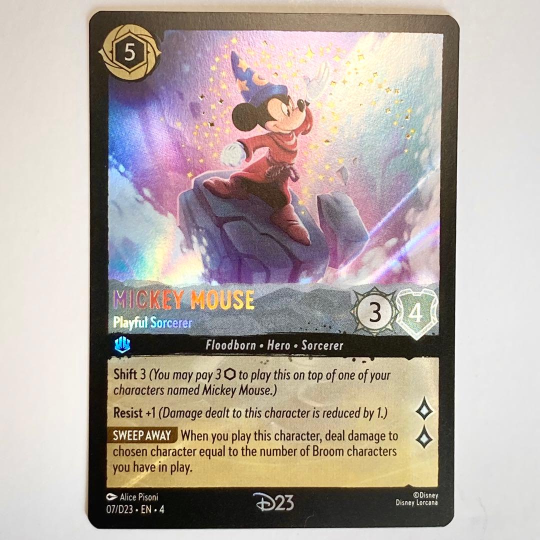 ゆのまる｜ロルカナ ミッキーマウス プレイフルソーサラー 2024 D23