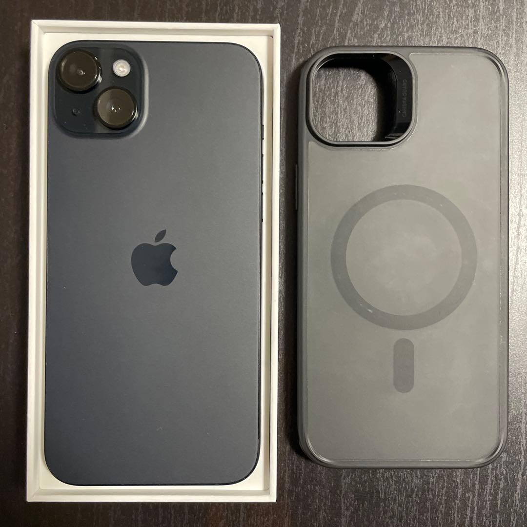 iPhone15 Plus 128GB ブラック 美品