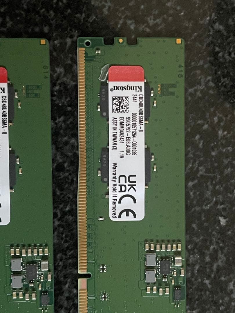 Kingston DDR5 8GB×2枚組