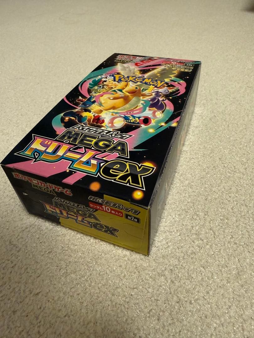 ポケモンカードゲーム MEGAドリームEX BOX シュリンクなし