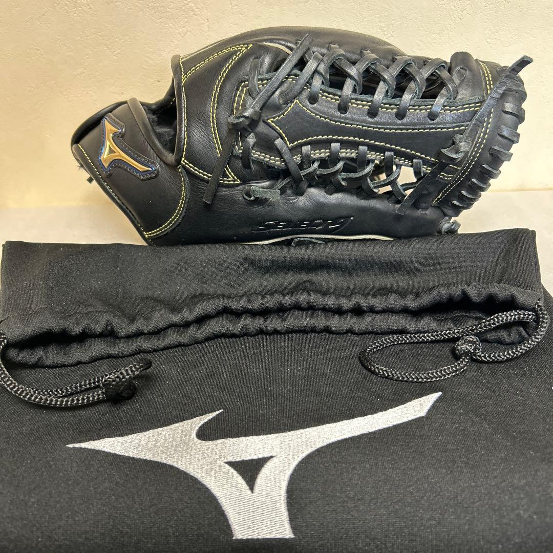 MIZUNO 野球グローブ(軟式)美品 グローブ収納袋付き