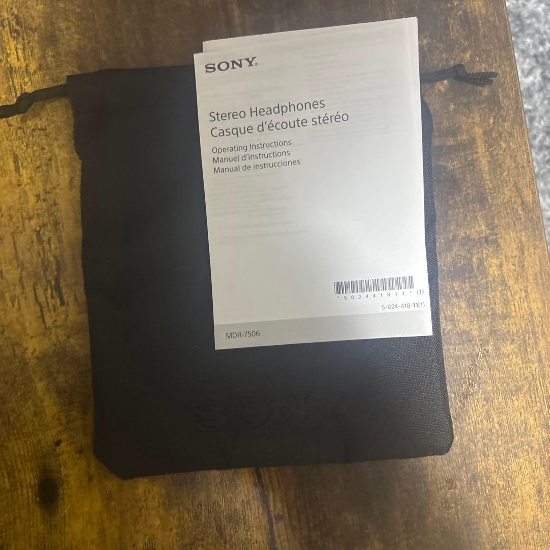 (美品) SONY MDR-7506 有線ヘッドセット