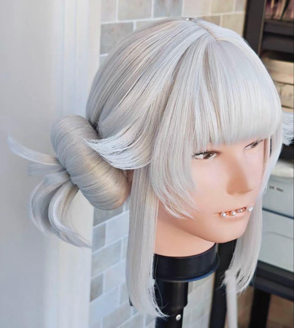 NIKKE ブラン お正月着物　セット済みウイッグ付きコスプレフルセット