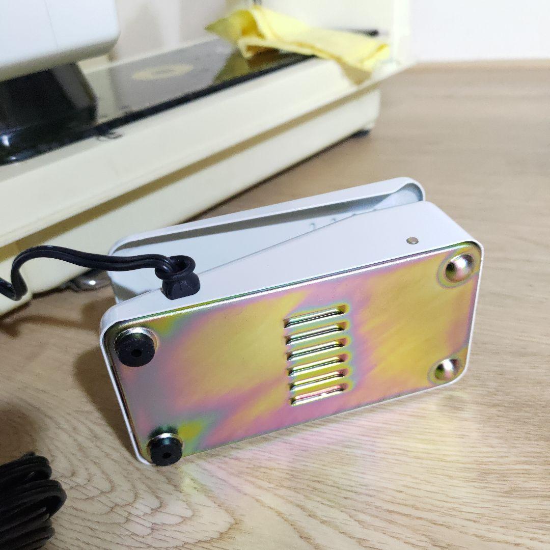 極美品 95年 ジャノメミシン アンティーク 電動 ペダル付き
