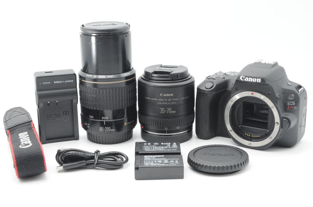 ★新品クラス④★初売りSALE★ Canon EOS Kiss x9 ダブル