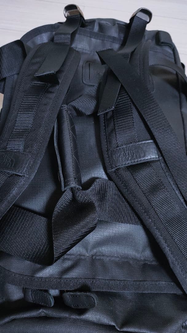 ノースフェイス BCダッフルバッグ ブラック レザー切替 限定