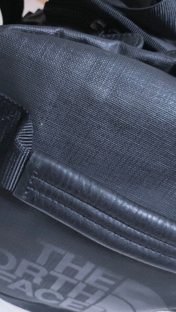 ノースフェイス BCダッフルバッグ ブラック レザー切替 限定