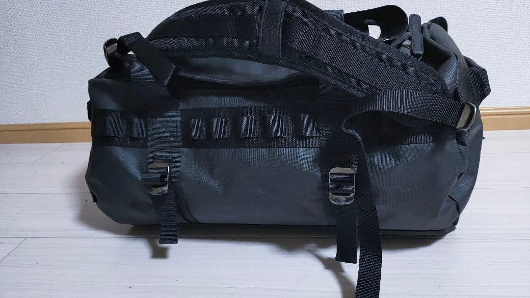 ノースフェイス BCダッフルバッグ ブラック レザー切替 限定