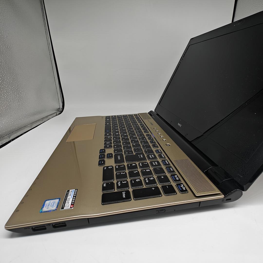 【LAVIE】高速i7 SSD256GB+HDD1TB ゴールド ノートPC