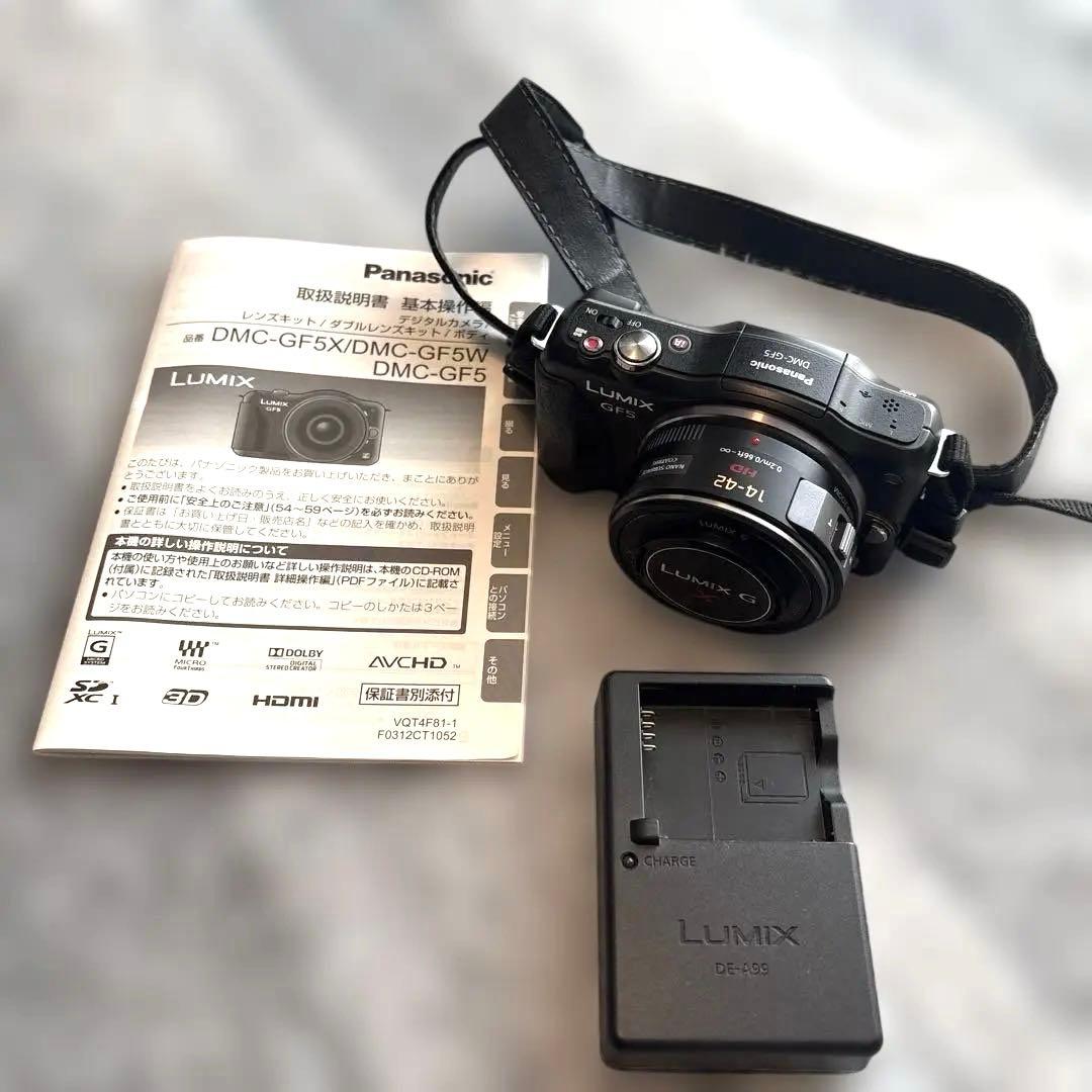 ［メルカリ便］LUMIX DMC-GF5 デジタル一眼レフ 14-42mm