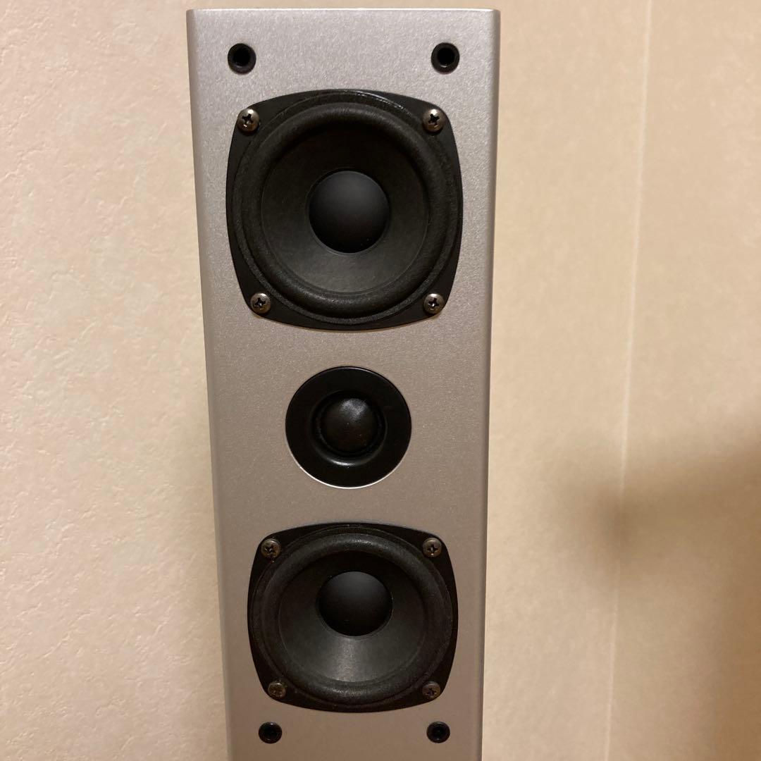 CAV スタンド型スピーカー シルバー