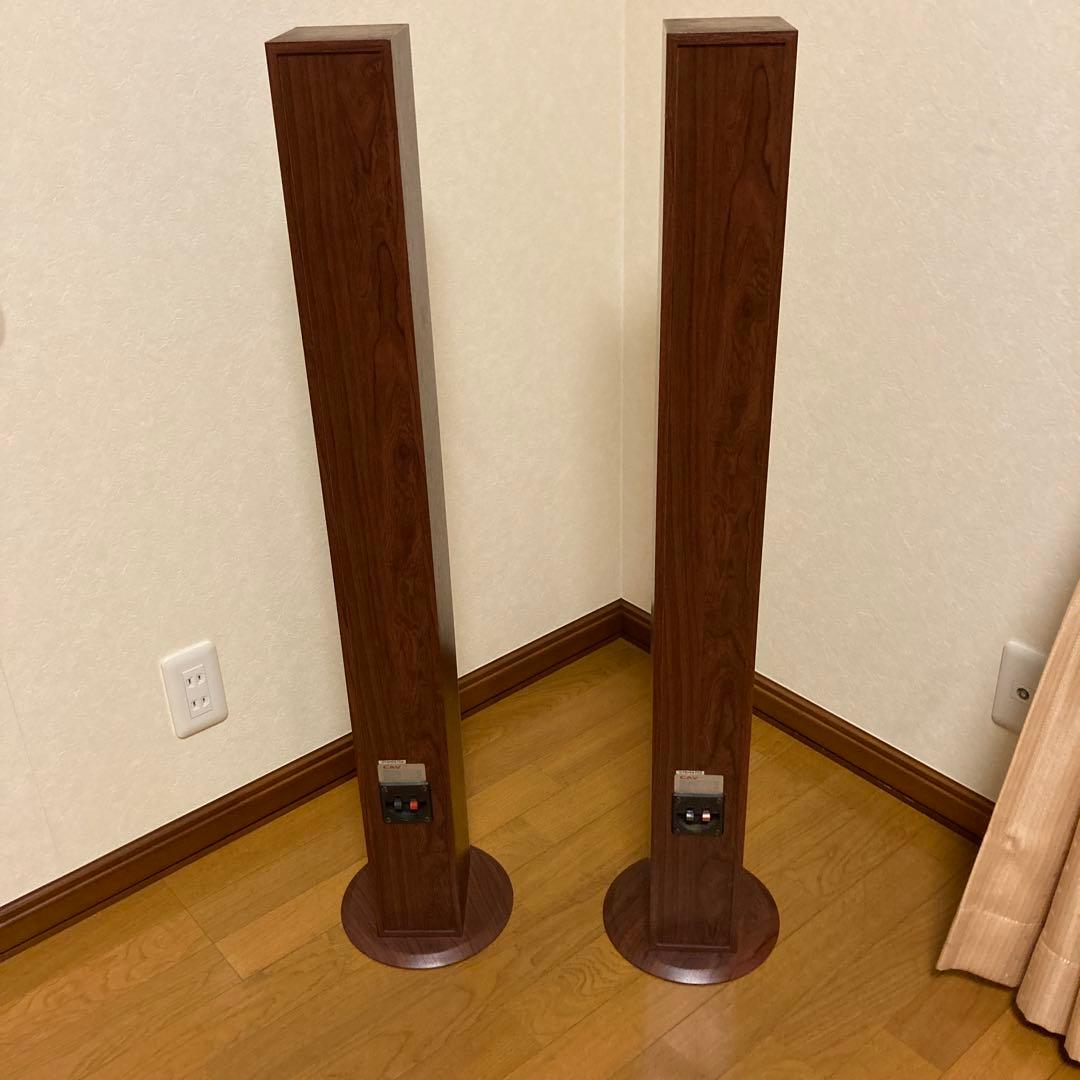CAV スタンド型スピーカー シルバー