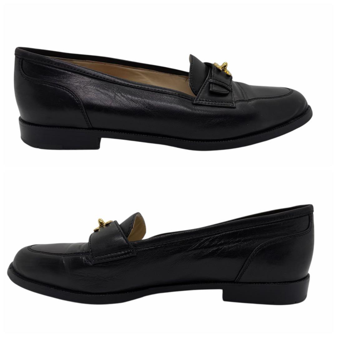 美品　CHANEL ターンロック　ローファー