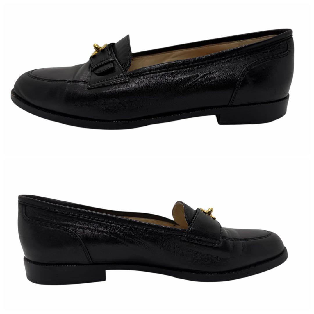 美品　CHANEL ターンロック　ローファー