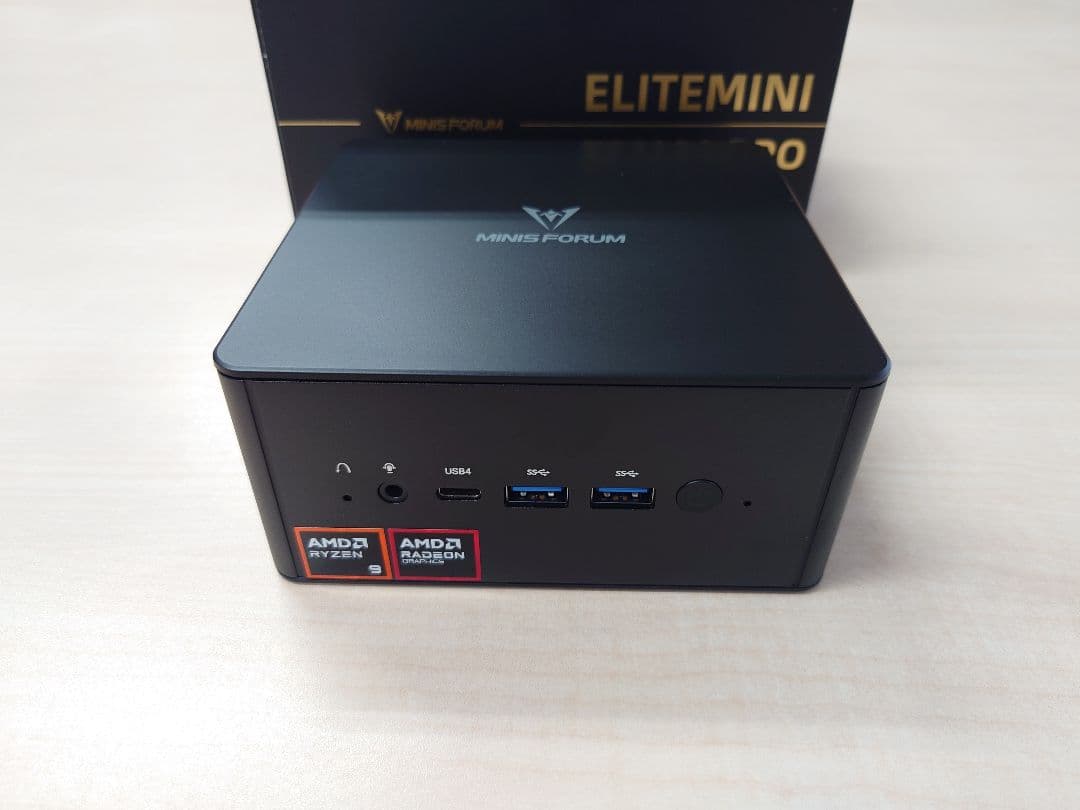 ミニPC MINISFORUM ELITEMINI UM890 PRO