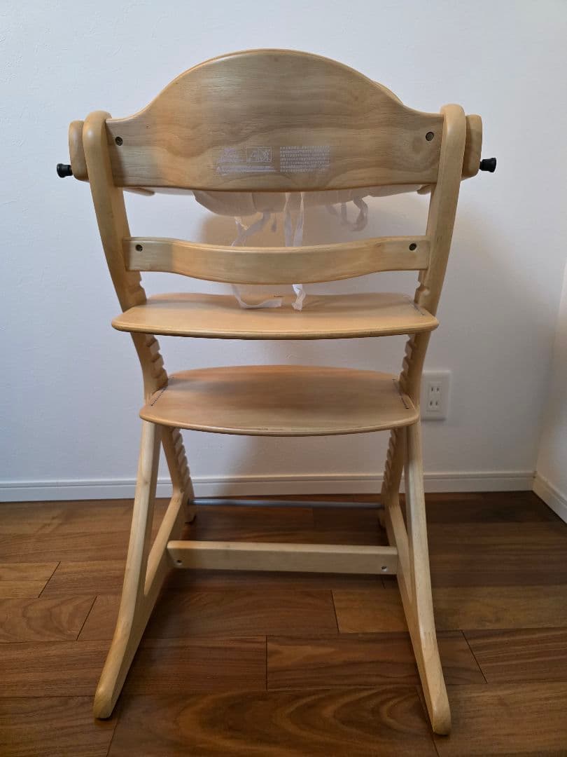 【美品】大和屋　すくすくチェアスリムプラス　テーブル　クッション付き