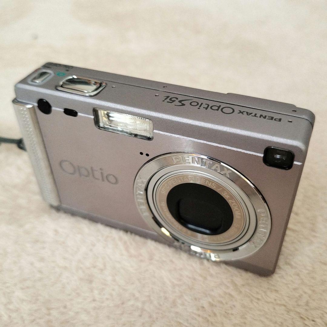PENTAX Optio s5i コンデジ シルバー