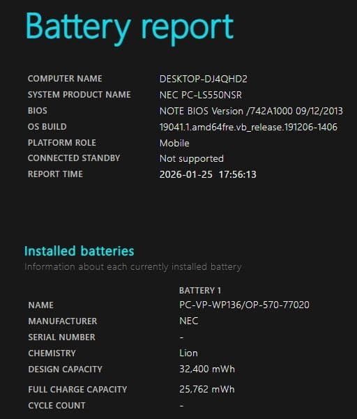 【タッチパネル搭載】 NEC LaVie PC-LS550NSR