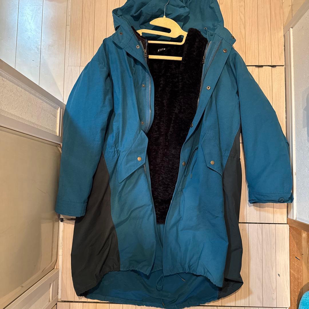 チャイハネ　青色 モッズコート