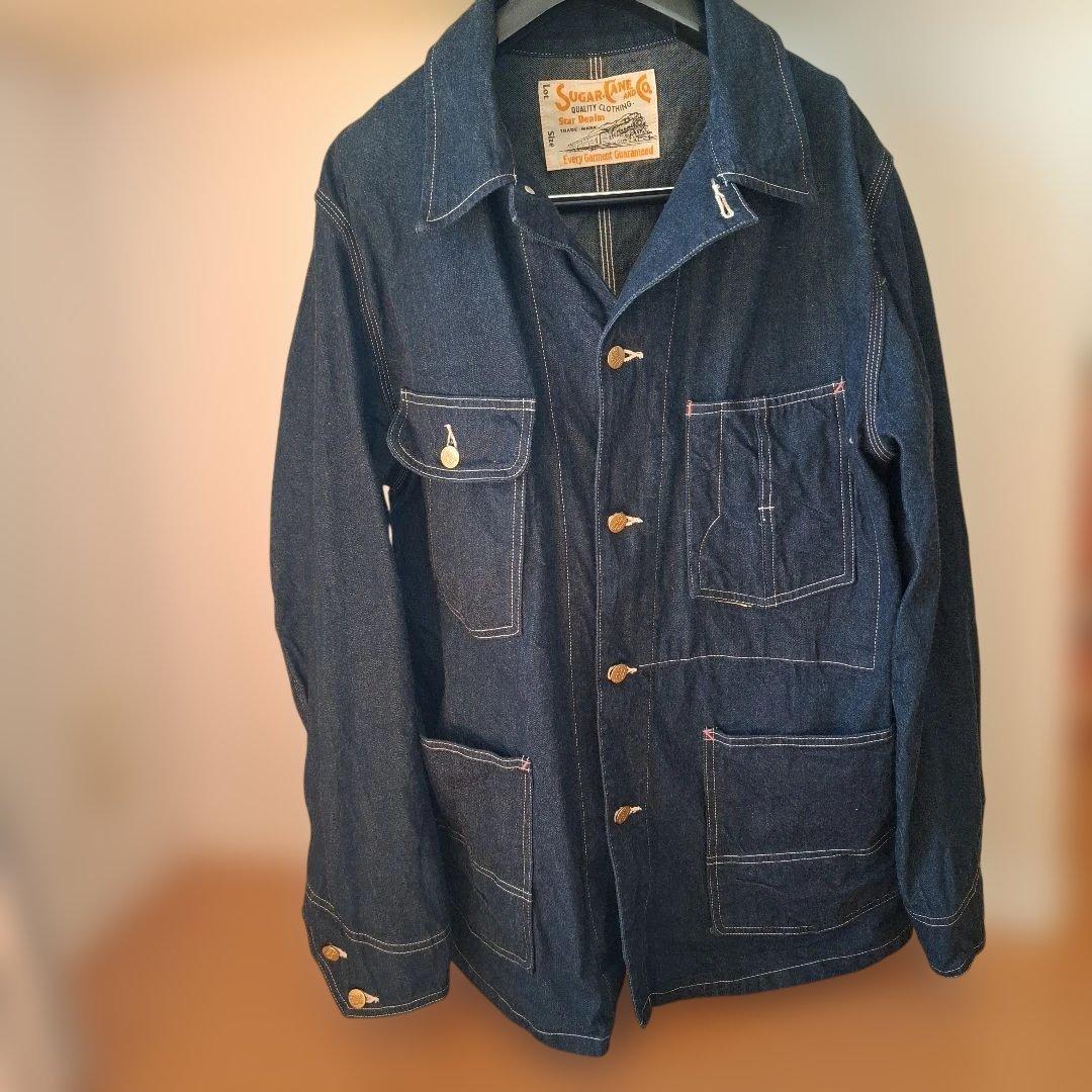 mzc　シュガーケーン　デニムカバーオール