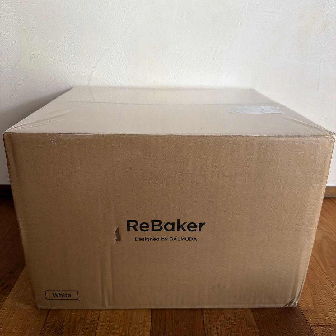 【未使用未開封品】BALMUDA バルミューダReBaker リベイカー 白